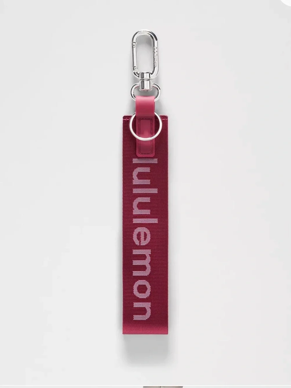 Lululemon Never Lost Keychain